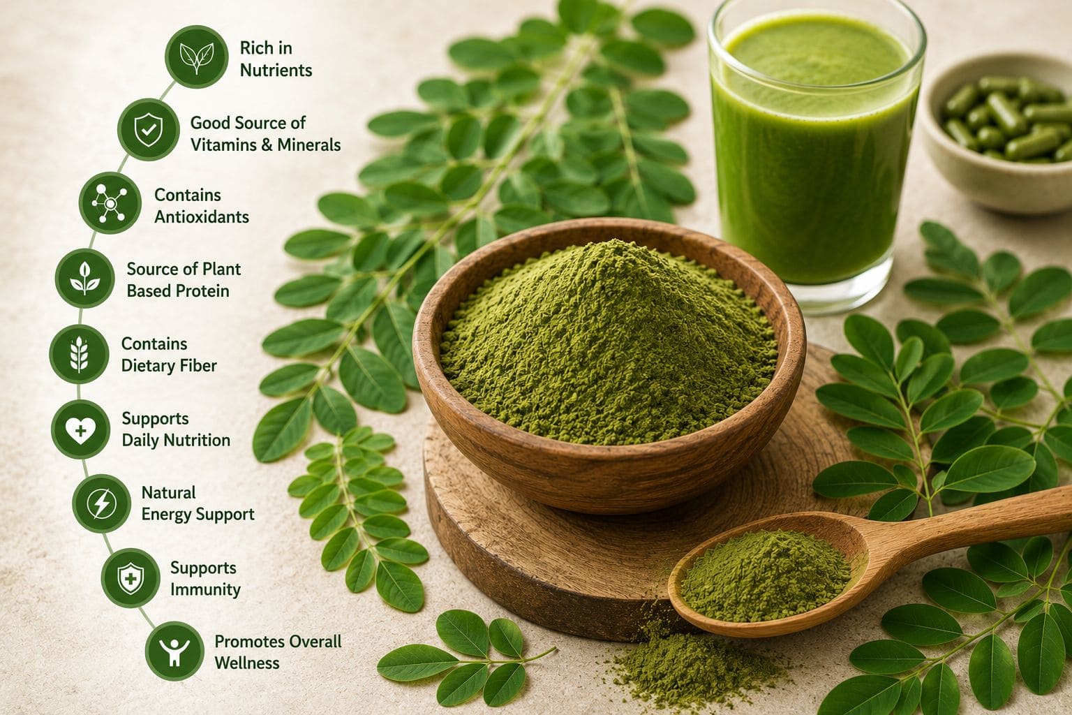 15 Benefits of Moringa Powder Backed by Research